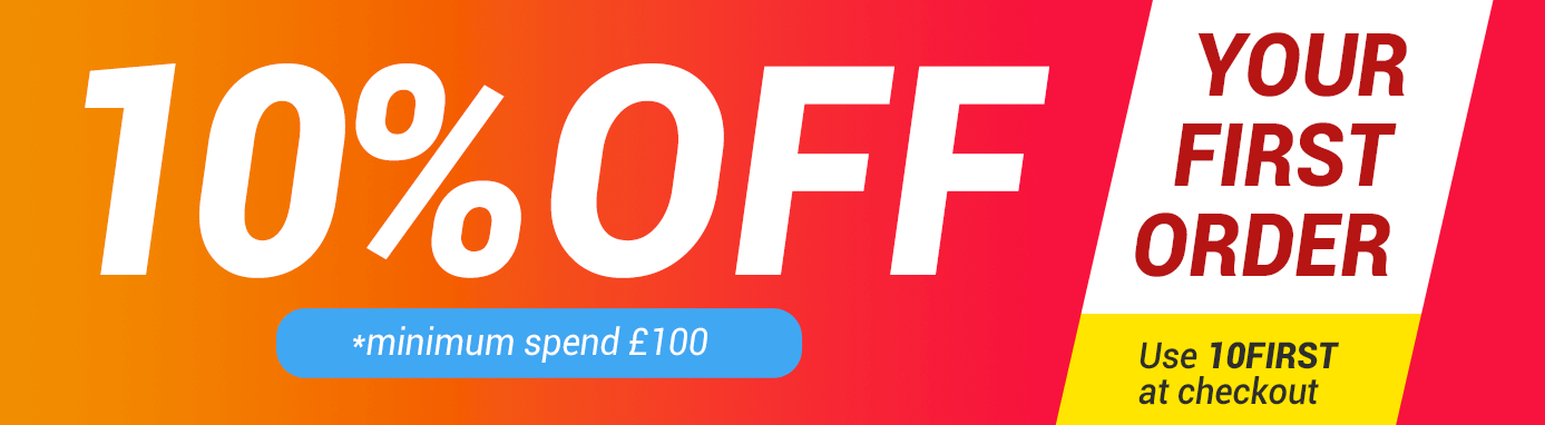 10% Off All Orders Over £200